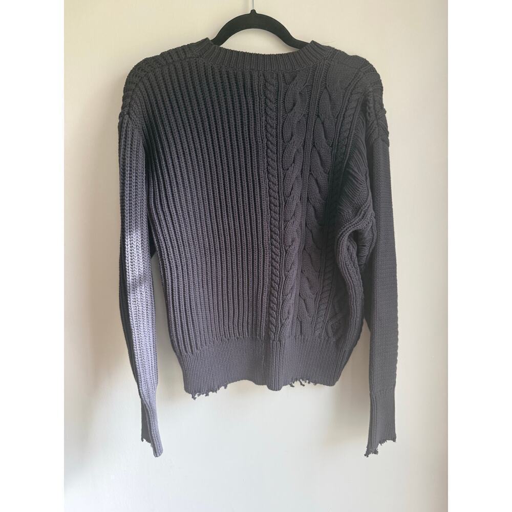 RtA Distressed Chunky Knit Sweater Relaxed Fit NWT - Picture 6 of 10
